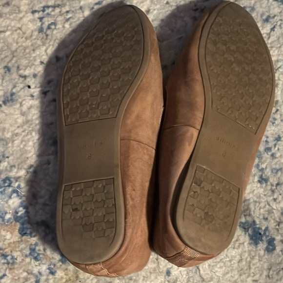 Birdies The Starling Golden oak suede slipper flats comfort shoes Sz 8 - Picture 8 of 11